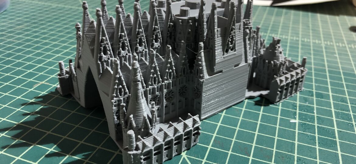 Sagrada Familia Nave 3D Print
