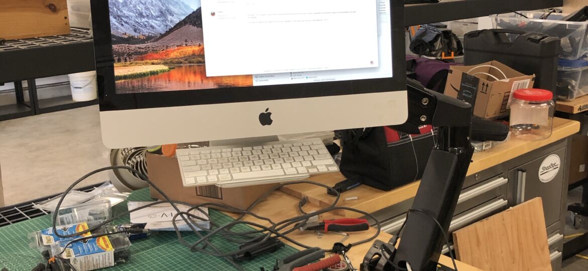 MakerCave iMac Mount