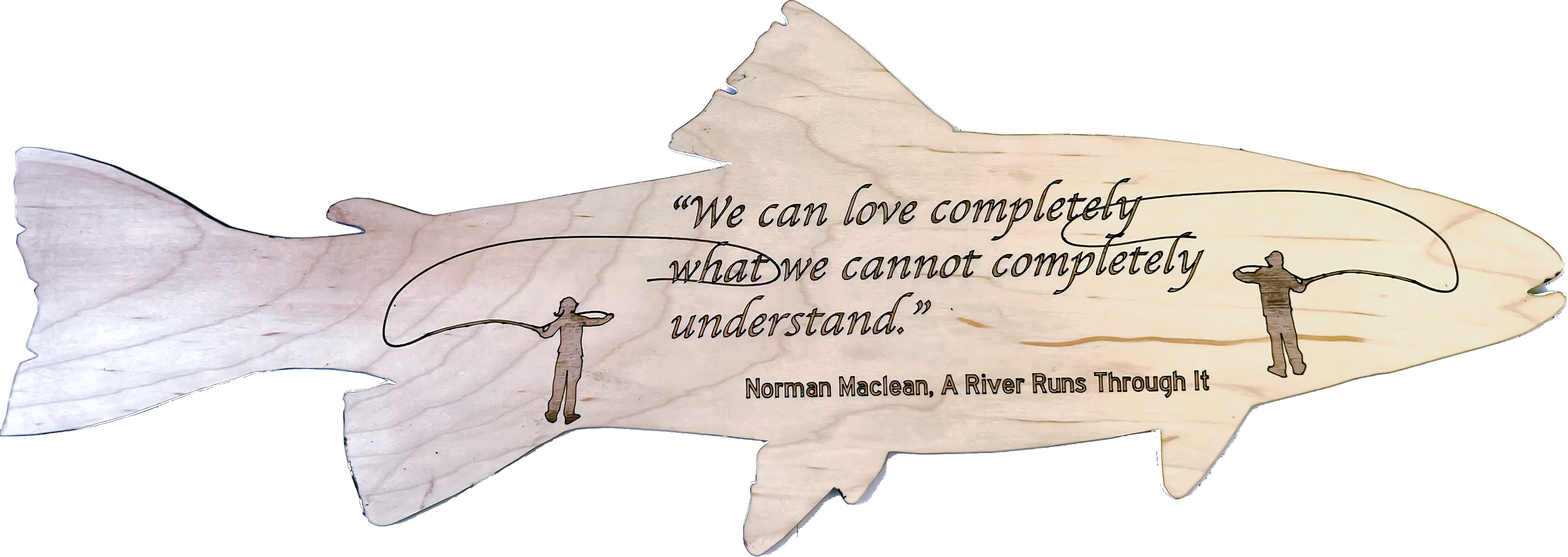 Love Quote Trout-Transparent Background